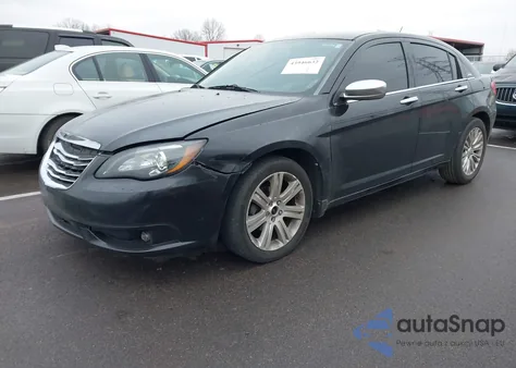 2012 Chrysler 200 Limited from USA, damaged, VIN 1C3CCBCB2CN199397